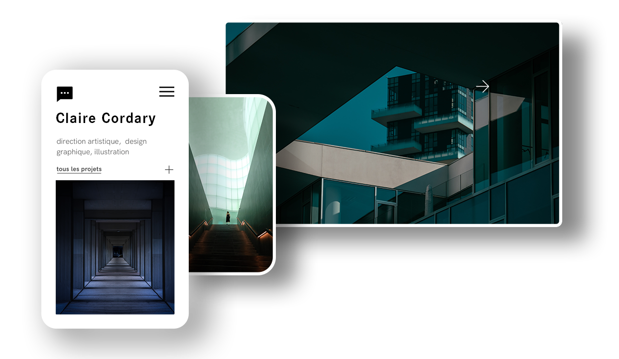 Portfolio, créer votre shop