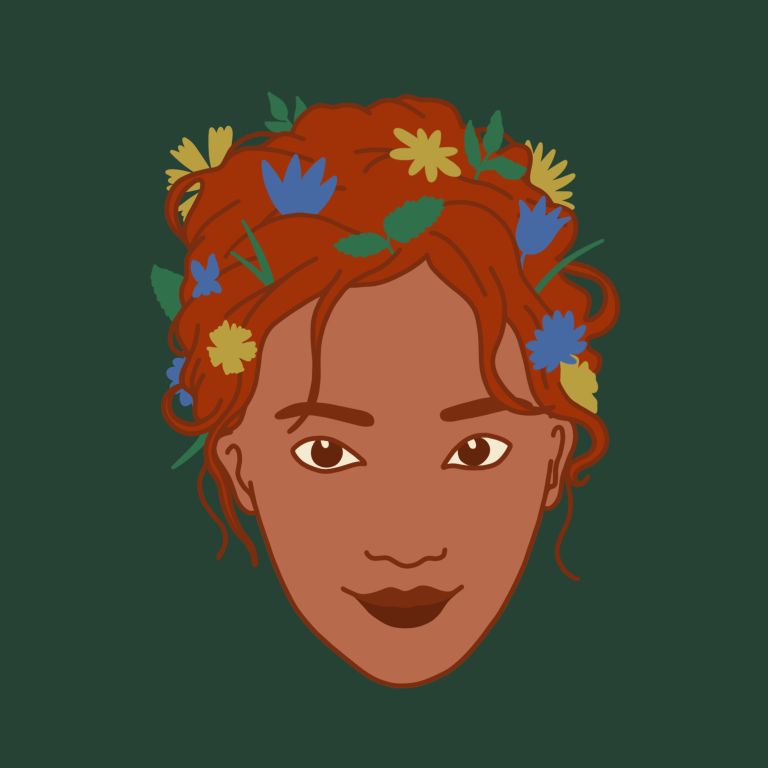 Be sure to wear some flowers in your hair - alice triche - illustrateurs/rices