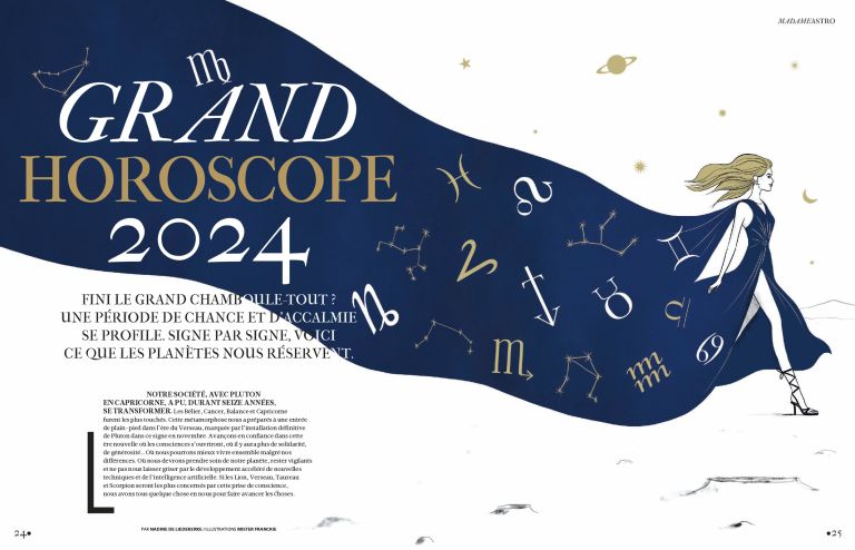 illustration Grand Horoscope 2024 : Astrologie et Signes (42 caractères)