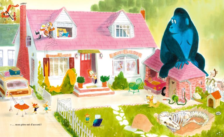 Ding Dong - laurent simon - illustrateurs/rices