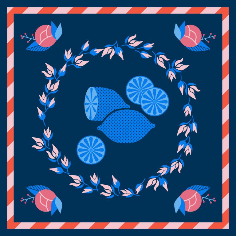 FOULARD.jpg - lucie delasrocas - illustrateurs/rices